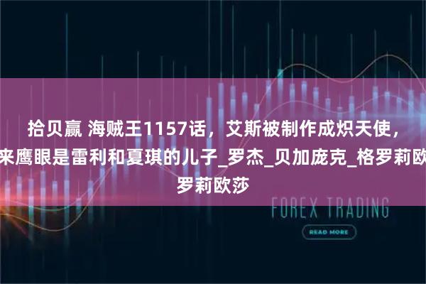 拾贝赢 海贼王1157话，艾斯被制作成炽天使，原来鹰眼是雷利和夏琪的儿子_罗杰_贝加庞克_格罗莉欧莎