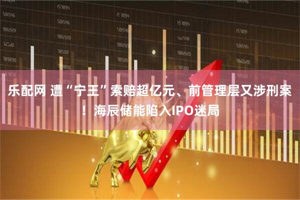 乐配网 遭“宁王”索赔超亿元、前管理层又涉刑案！海辰储能陷入IPO迷局